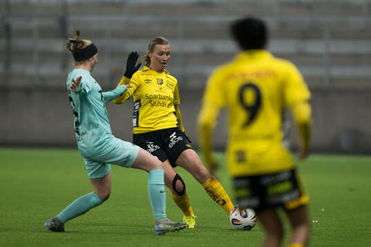 Jitexs Felicia Torstensson och Elfsborgs Selma Berggren