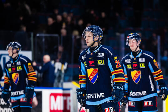 Djurgårdens Fredric Weigel deppar
