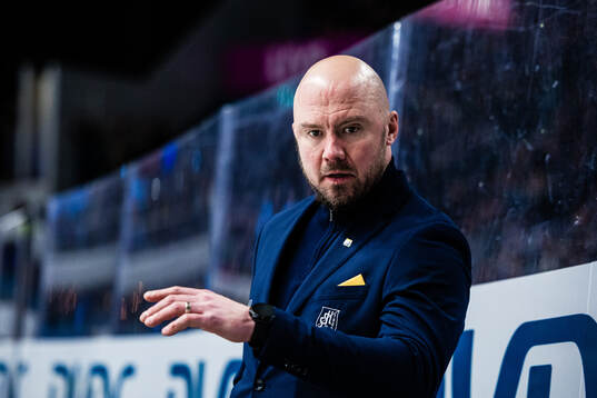 Södertäljes assisterande tränare Nicklas Grossman