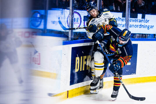 Södertäljes Olli Vainio och Marcus Krüger