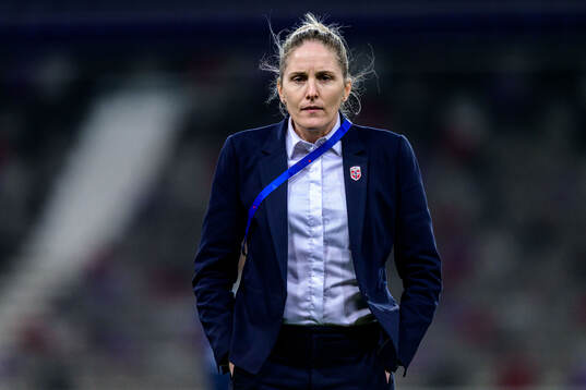 Head coach Gemma Grainger of Norway