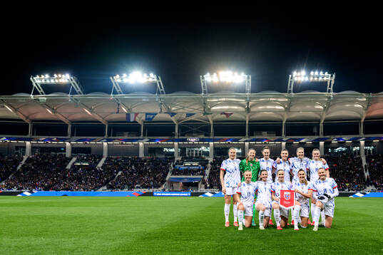 The starting eleven of Norway