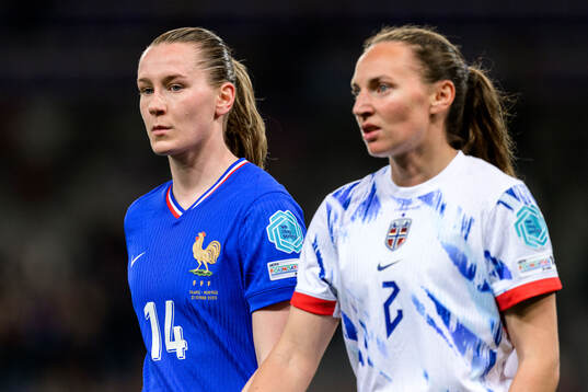 Elisabeth Terland and Marit Bratberg Lund of Norway