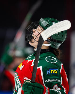 Frölundas Ebba Westerlind jublar