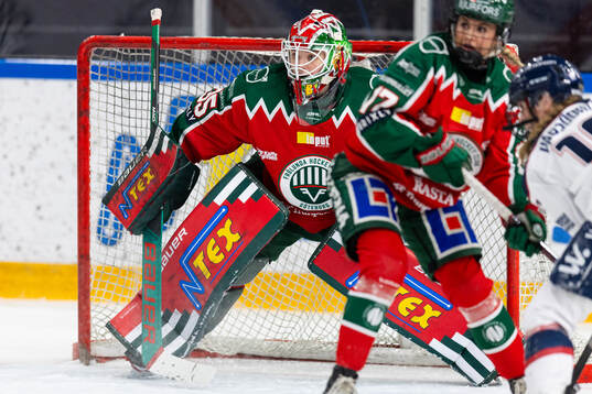 Frölundas målvakt Stephanie Neatby