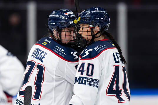 Linköpings Naomi Rogge och Felicia Levin