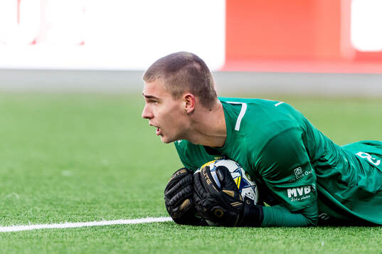 Trelleborgs målvakt Mathias Nilsson