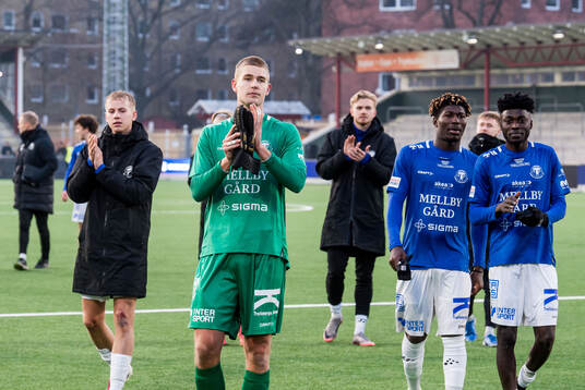 Trelleborgs målvakt Mathias Nilsson