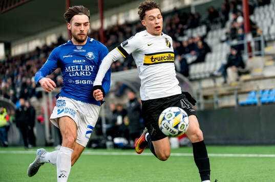 Trelleborgs Felix Hörberg och AIKs Victor Goncalves