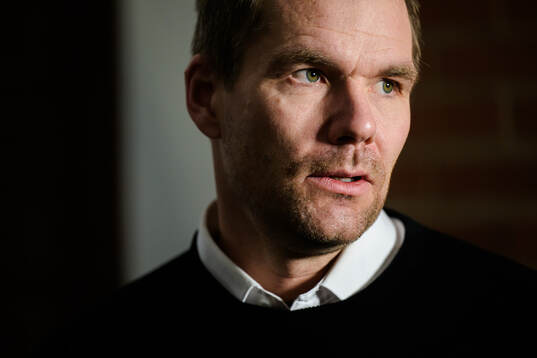 Färjestads tränare Thomas Mitell