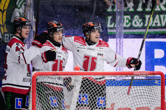 Örebros Melvin Fernström, Patrik Puistola och Glenn