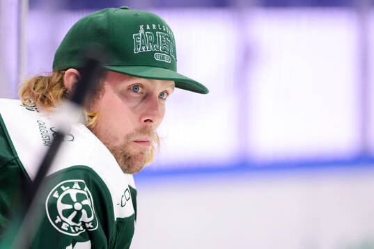 Färjestads målvakt Anders Lindbäck