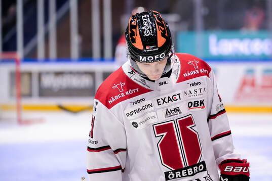 Örebros Patrik Puistola deppar