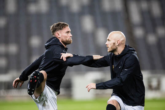 FC Stockholms David Fällman och Magnus Eriksson