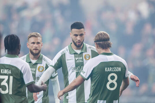 Hammarbys Abdelrahman Boudah Saidi och Markus Karlsson