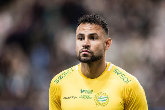 Hammarbys målvakt Warner Hahn