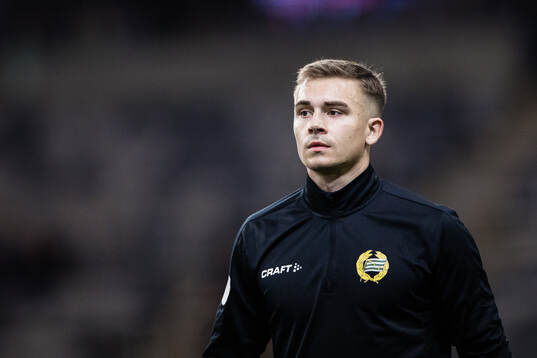 Hammarbys målvakt Felix Jakobsson