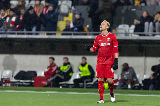 IFK Göteborgs målvakt Pontus Dahlberg jublar