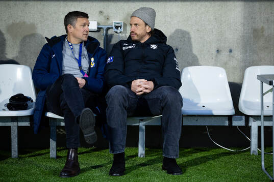 IFK Göteborgs sportchef Hannes Stiller och lagkapten