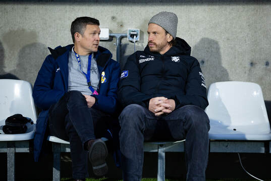 IFK Göteborgs sportchef Hannes Stiller och lagkapten