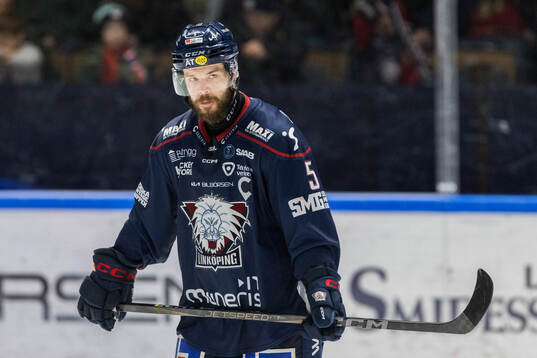 Linköpings Oscar Fantenberg deppar