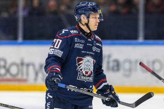 Linköpings Johan Johnsson deppar