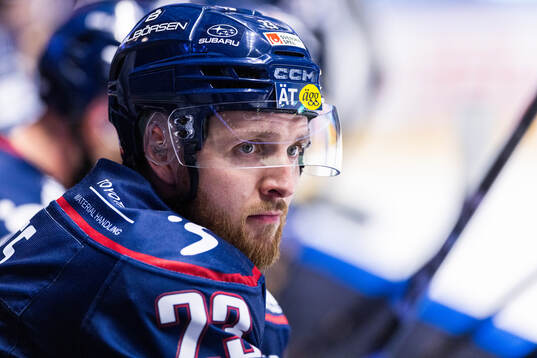Linköpings Robin Kovacs deppar
