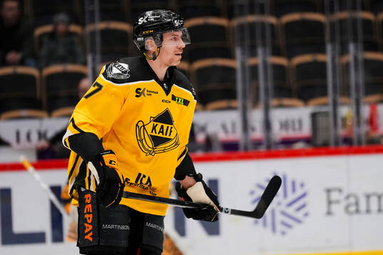 Skellefteås Pär Lindholm  i Kågedalens tröja