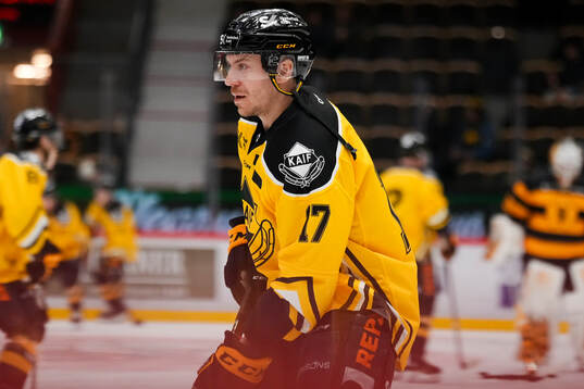 Skellefteås Pär Lindholm  i Kågedalens tröja