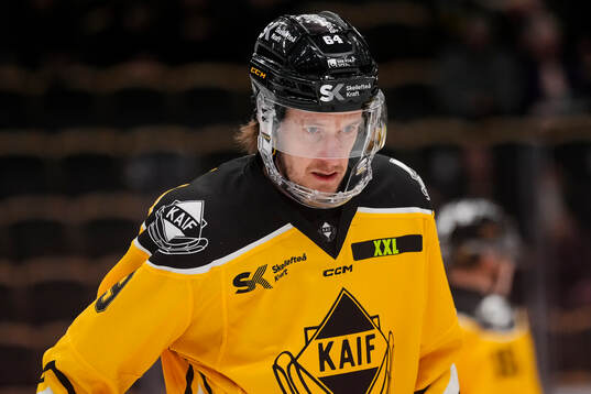 Skellefteås Jonathan Pudas i Kågedalens tröja