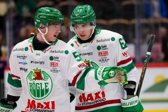 Rögles Calle Själin och Lubos Horky