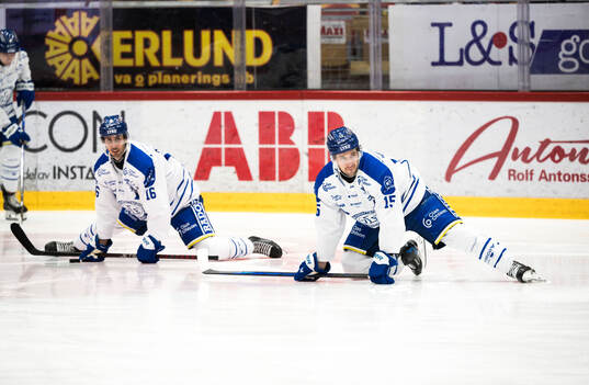 Leksands Max Veronneau och Marcus Karlström