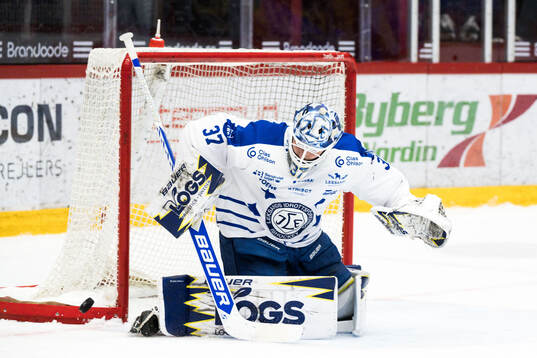 Leksands målvakt Jakob Hellsten