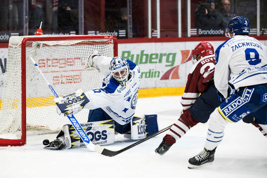 Leksands målvakt Jakob Hellsten