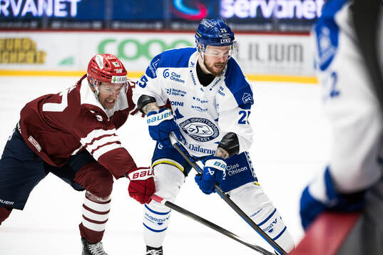 Timrås Anton Wedin och Leksands Lucas Elvenes
