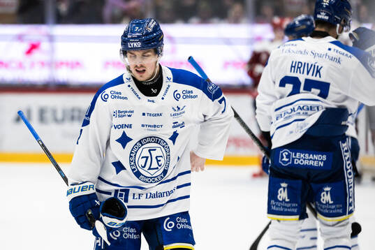 Leksands Marcus Karlberg deppar