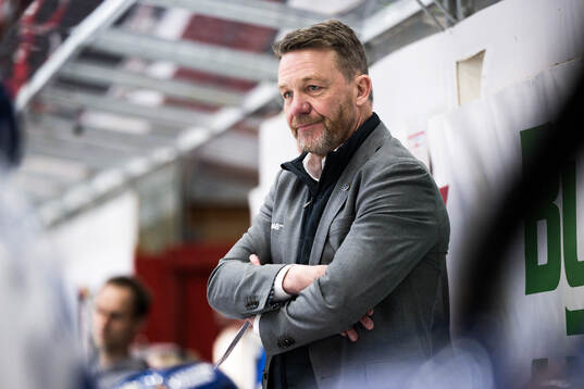Leksands tränare Charles Berglund