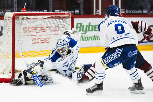 Leksands målvakt Jakob Hellsten
