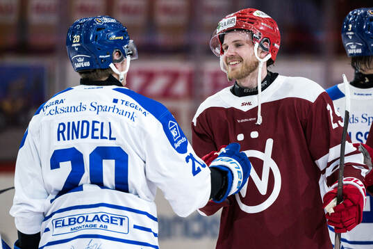 Timrås Linus Nässén och Leksands Axel Rindell