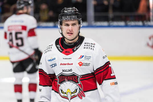 Malmö Redhawks Nikola Pasic deppar