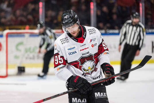 Malmö Redhawks Carl Persson deppar
