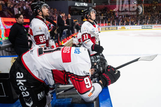 Malmö Redhawks Axel Sundberg deppar