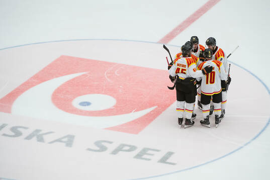 Brynäs Victor Söderström jublar