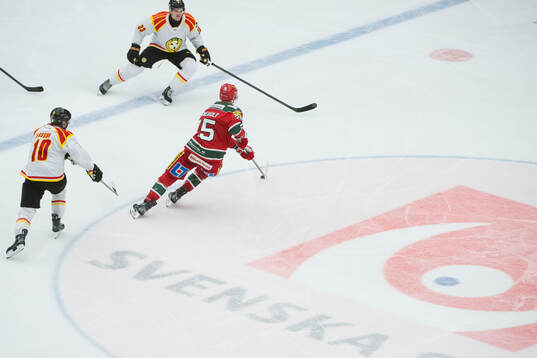Brynäs Jakob Silfverberg och Johan Larsson och Modos Sam