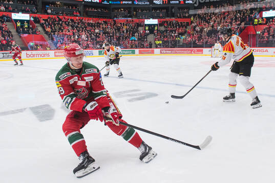 Modos Mikkel Aagaard och Brynäs Jakob Silfverberg