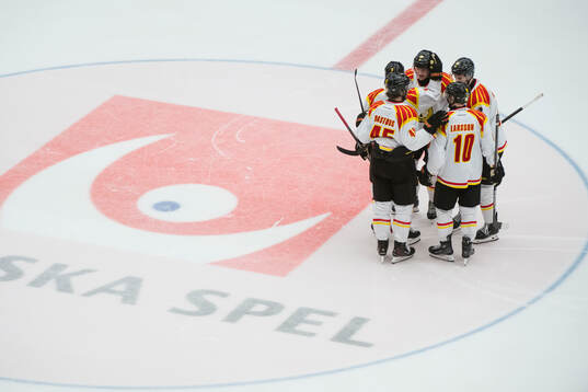 Brynäs Victor Söderström jublar