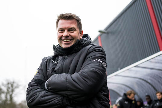 Häckens tränare Jens Gustafsson