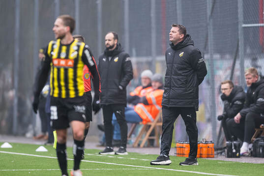 Häckens tränare Jens Gustafsson
