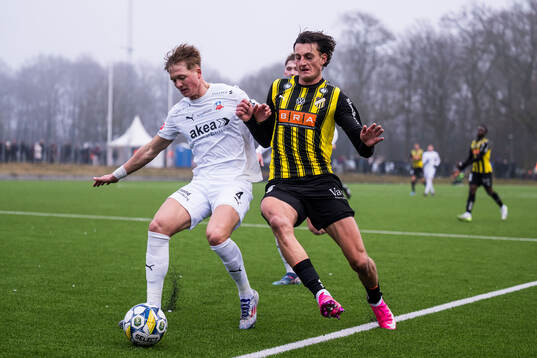 Helsingborgs Marcus Gudmann och Häckens Silas Andersen