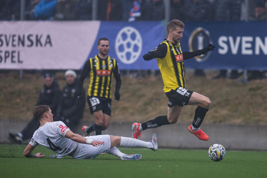 Helsingborgs Marcus Gudmann och Häckens Simon Gustafson